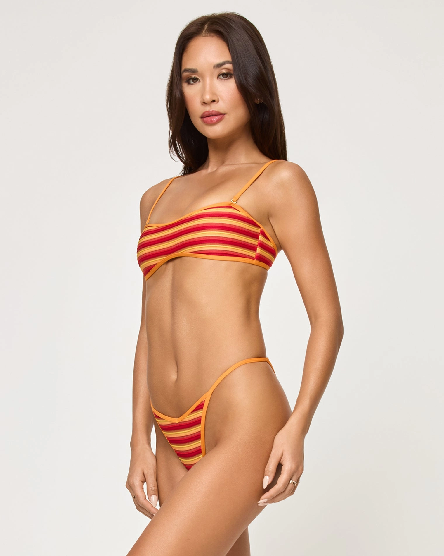 Pixie Bikini Bottom - Sunset Stripe