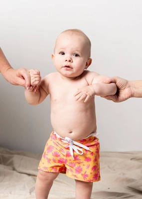 Playful Daisies | Baby Euro Shorts