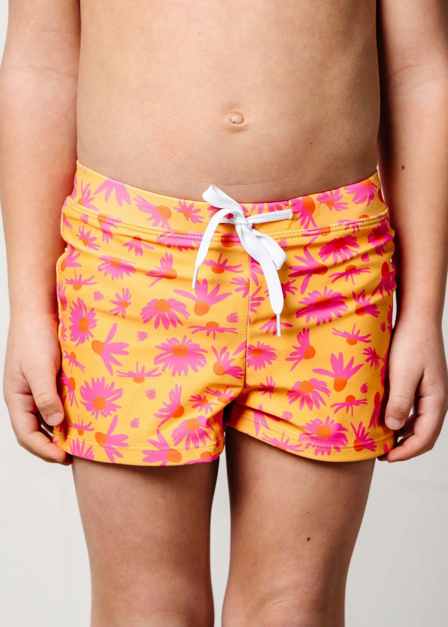 Playful Daisies | Mini Euro Shorts