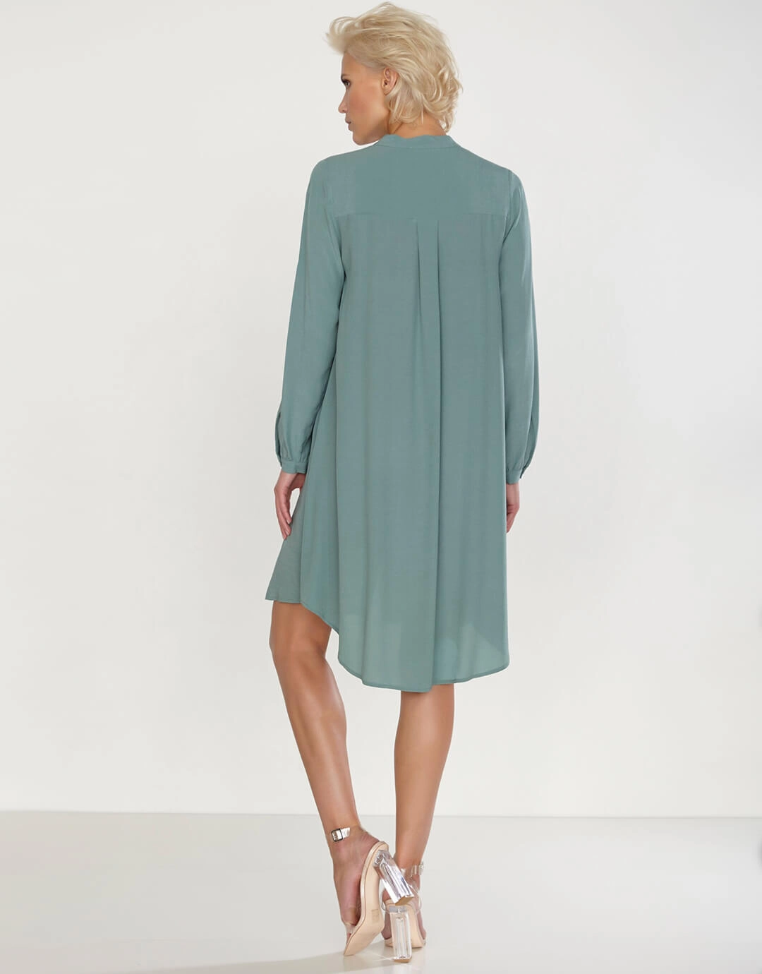 Plumage Beach Shirt - Soft Moss