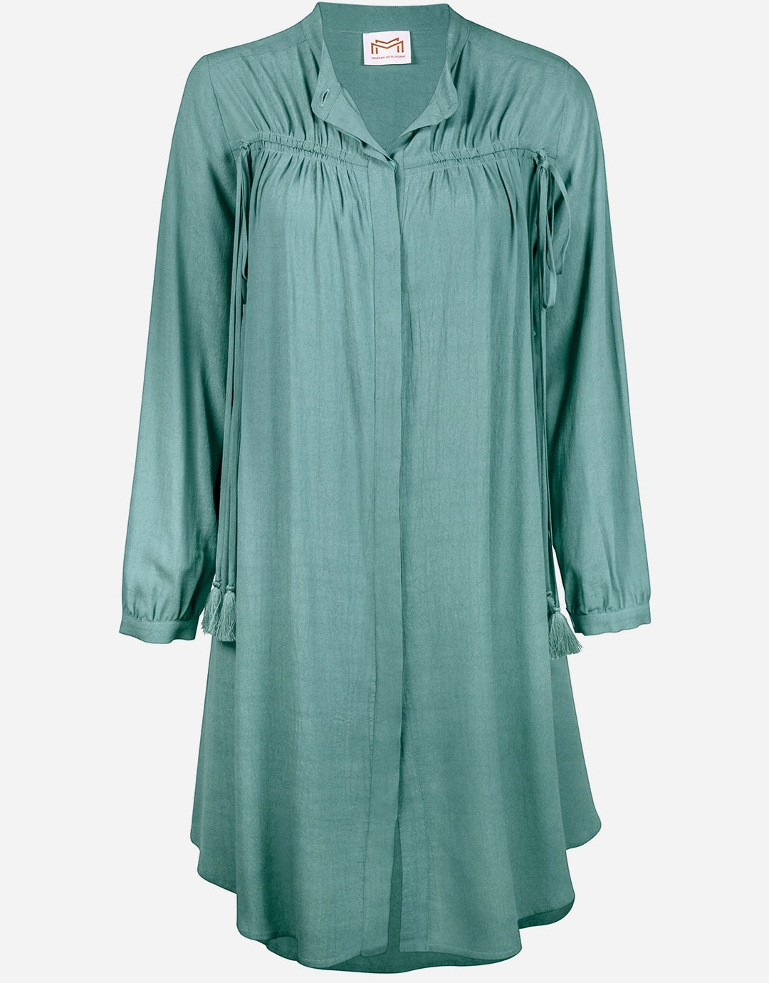 Plumage Beach Shirt - Soft Moss