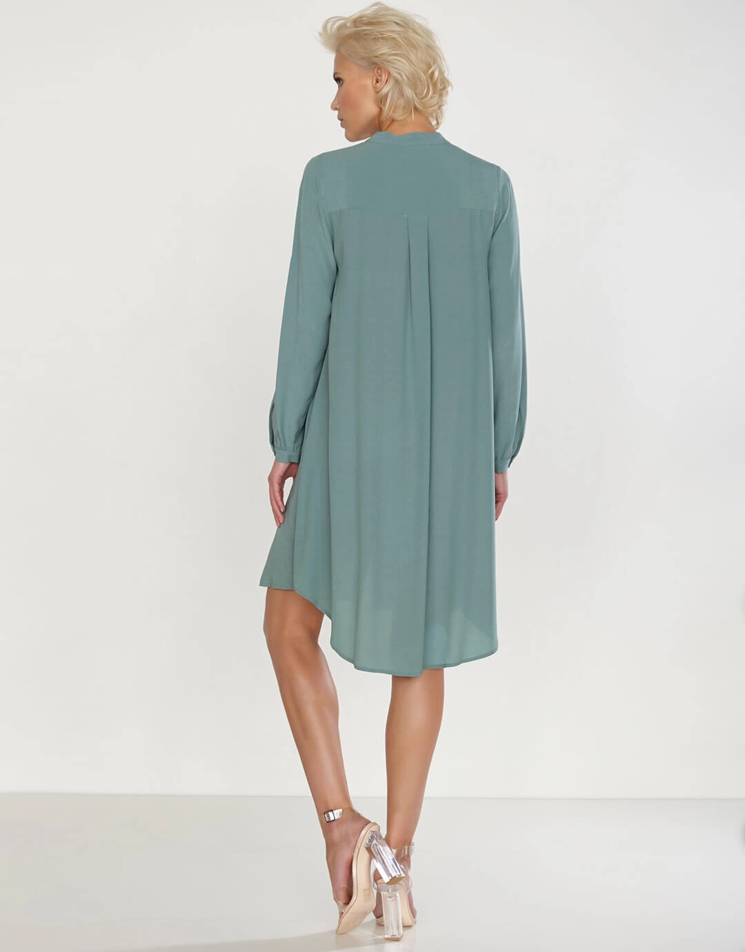 Plumage Beach Shirt - Soft Moss