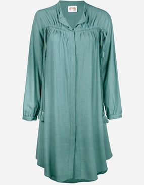 Plumage Beach Shirt - Soft Moss