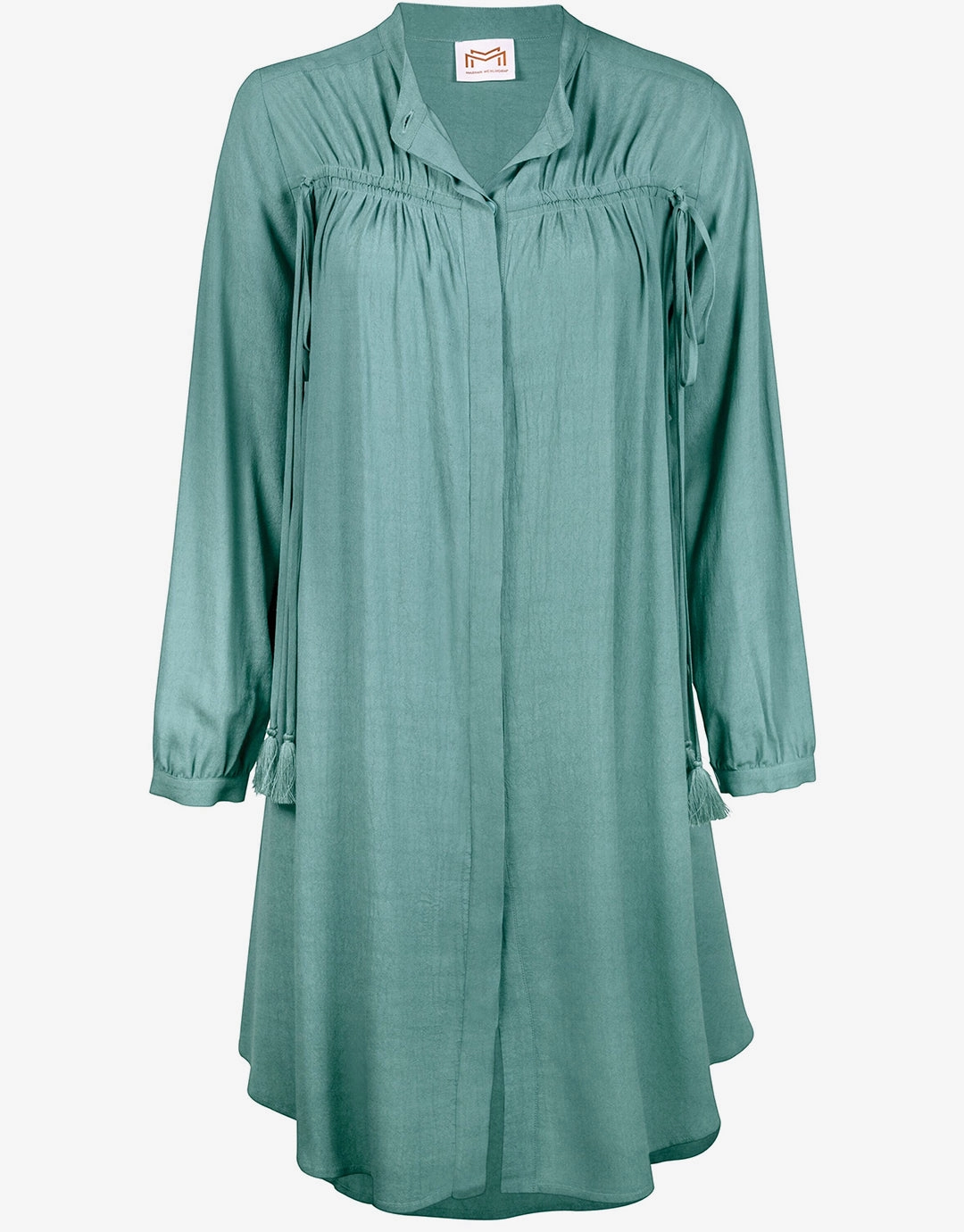 Plumage Beach Shirt - Soft Moss
