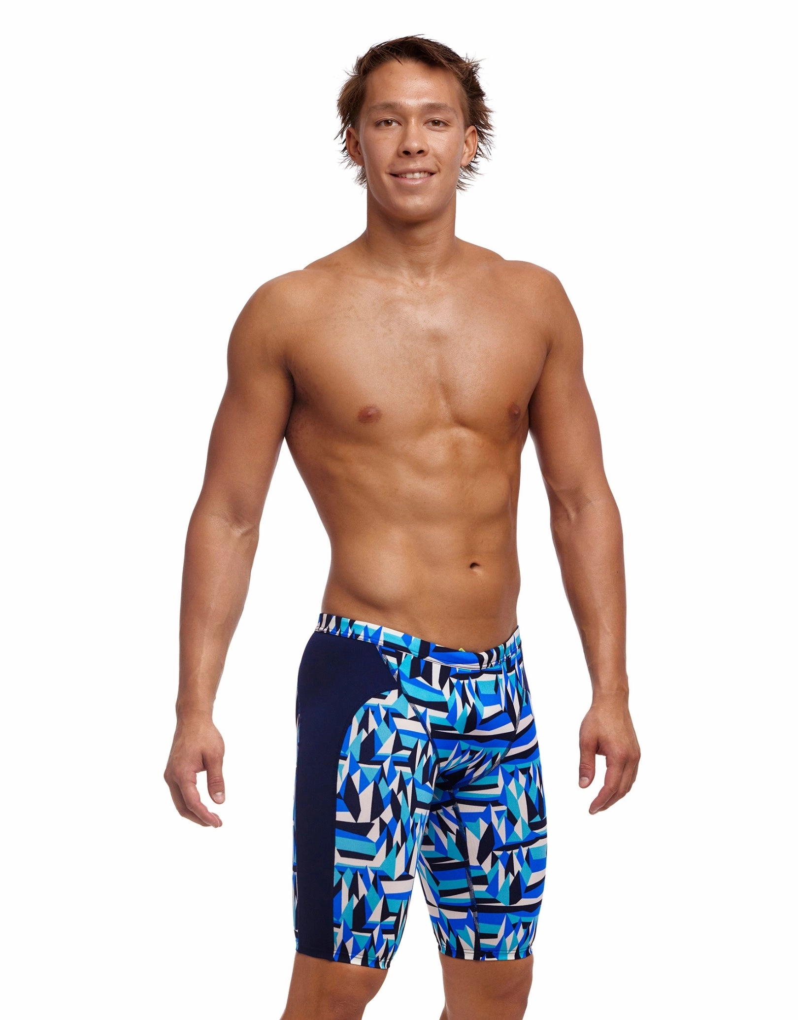 Polar Caps Swim Training Jammers - Blue
