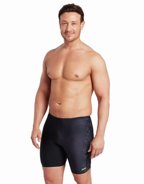 Predator Mid Swim Jammer - Black/Multi