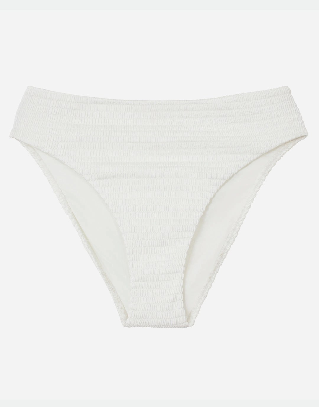 Pure Hillary High Waist Bikini Pant - White