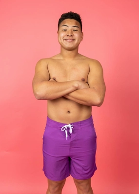Purple | Men's Swim Trunks