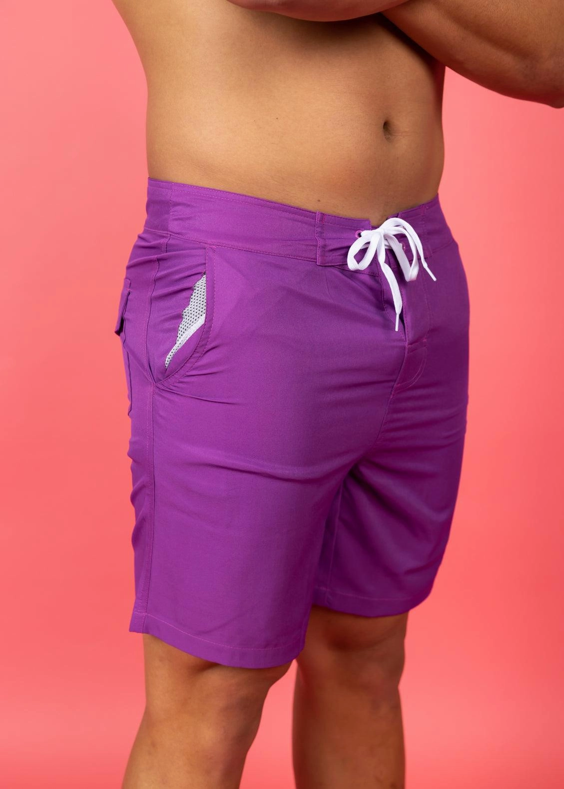 Purple | Men's Swim Trunks