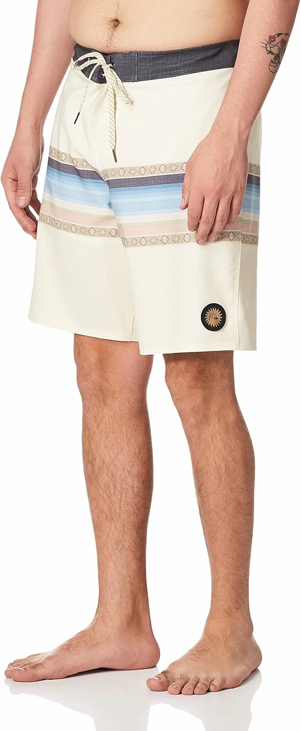 Quiksilver Men's Standard Surfsilk Stretch 19 Inch Boardshort Swim Trunk