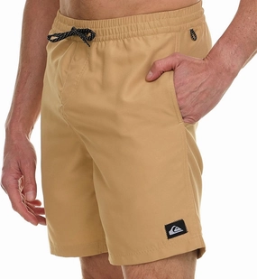 Quiksilver Swim Trunks for Men Big and Tall, Quick Dry Swim Board Shorts 10"