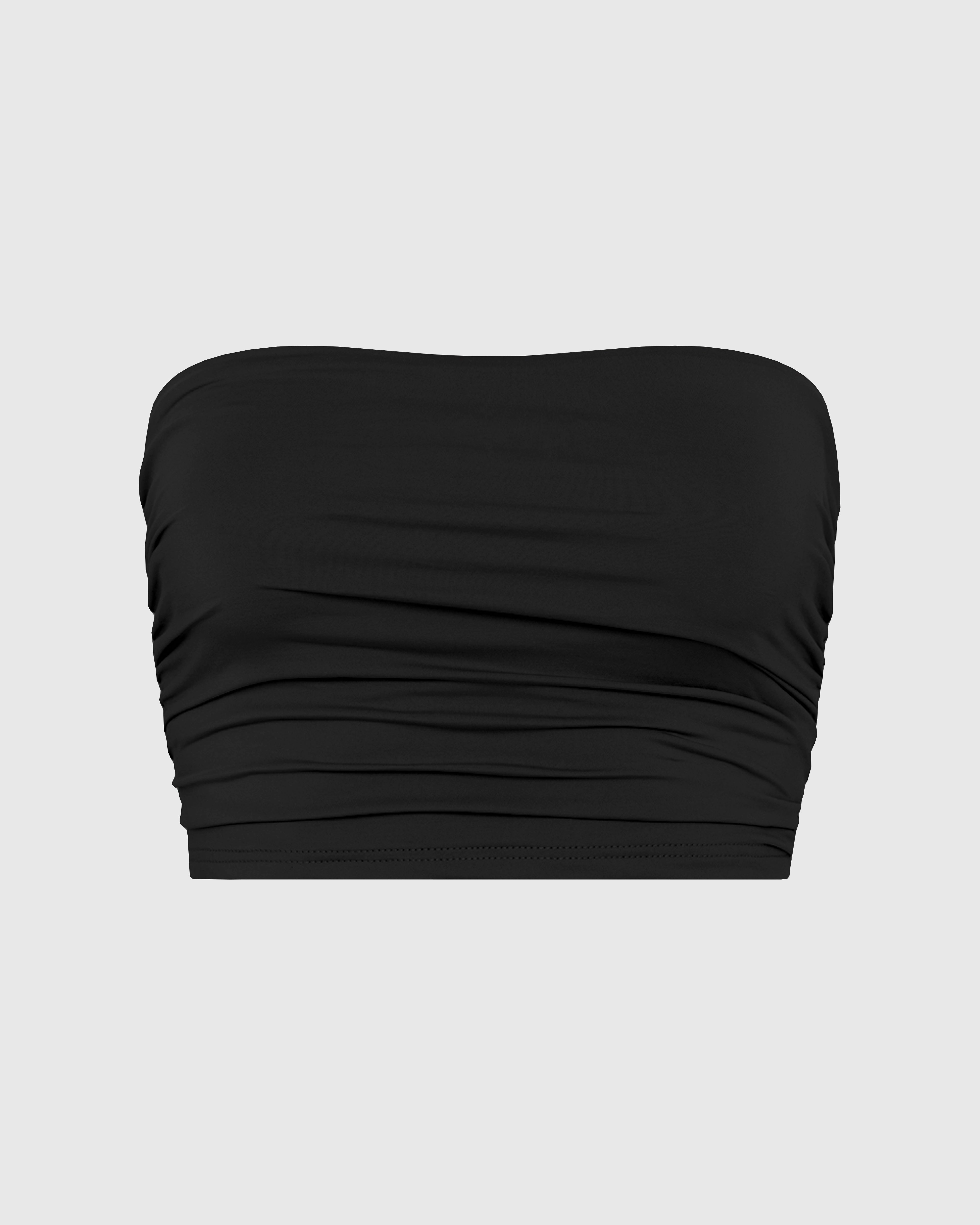 Raina Bikini Top - Black (Embodee)