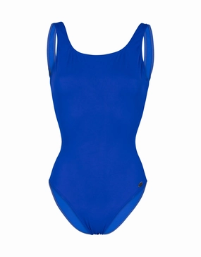 Regular U-Back Swimsuit - Royal Blue