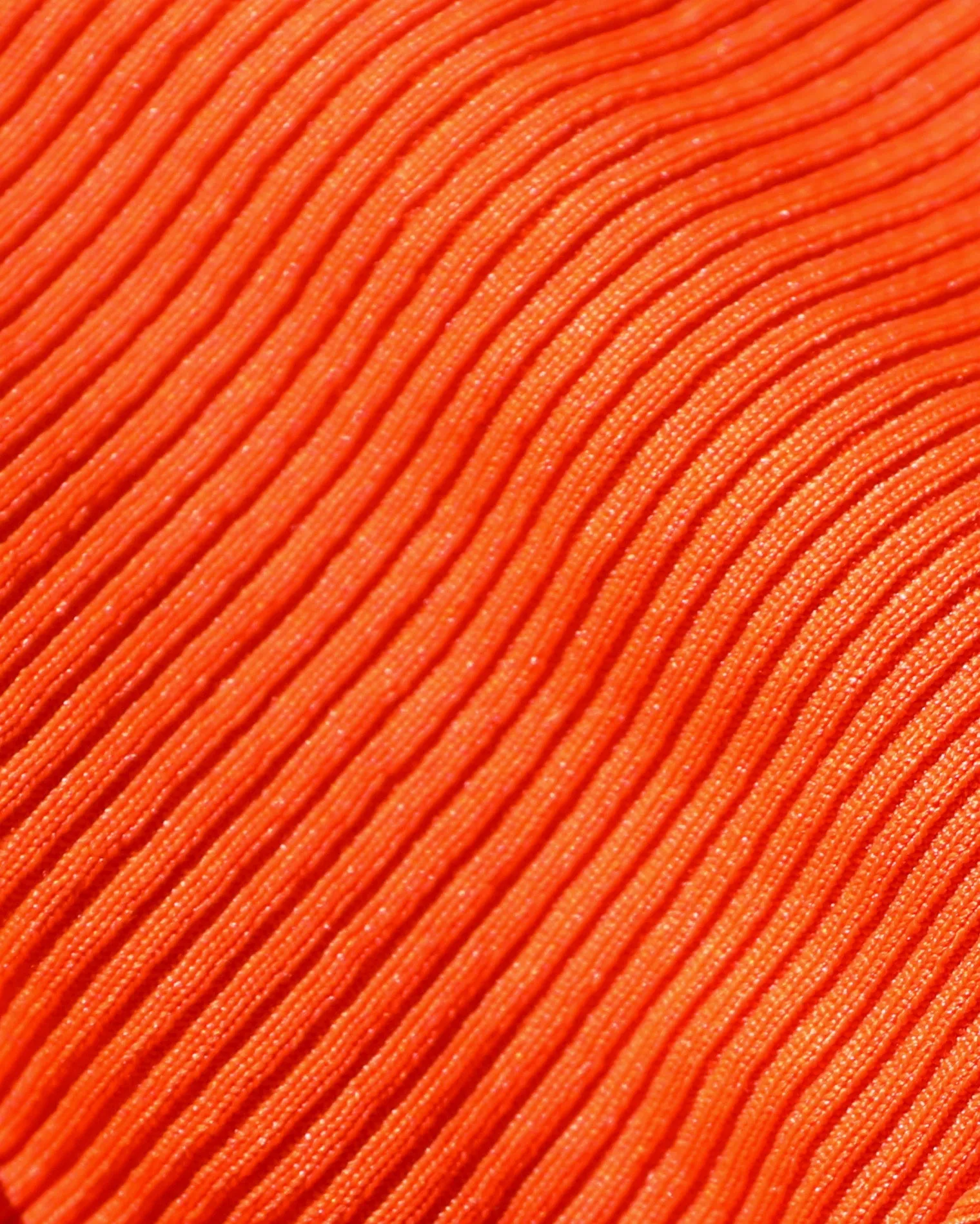 Ribbed Winona Bikini Bottom - Pimento