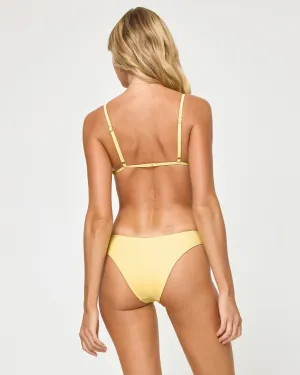 Rocky Bikini Bottom - Ribbed Daisy