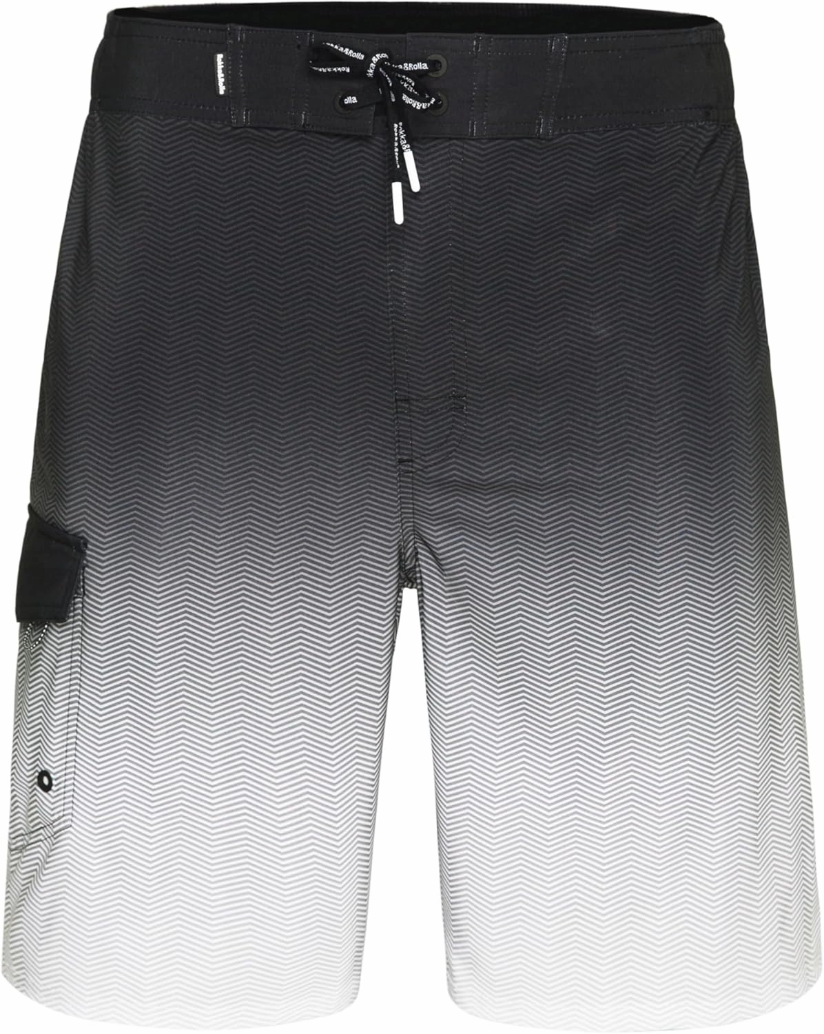 Rokka&Rolla Men's Swim Trunks 9" Quick Dry Stretch Board Shorts Beach Swimwear