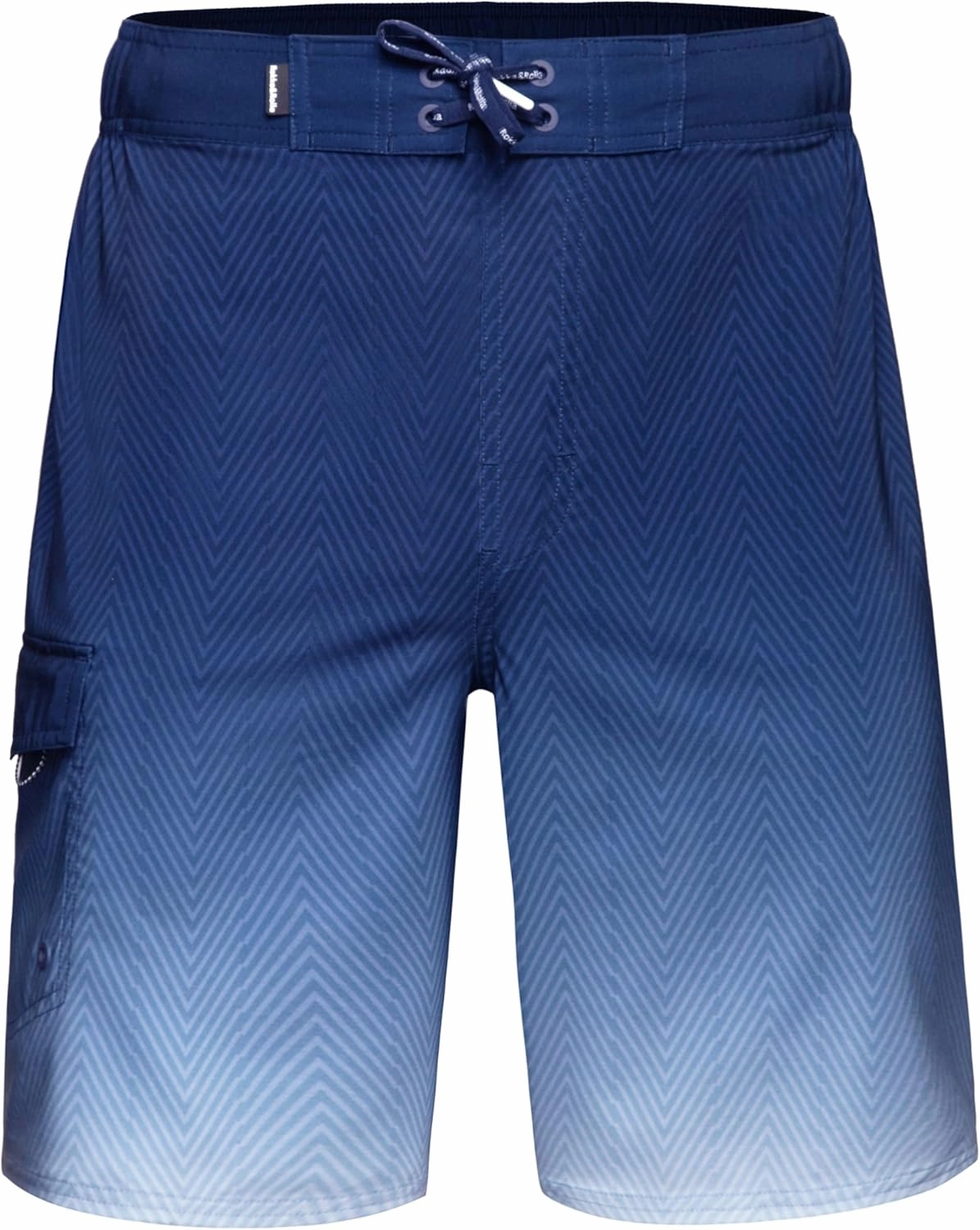 Rokka&Rolla Men's Swim Trunks 9" Quick Dry Stretch Board Shorts Beach Swimwear