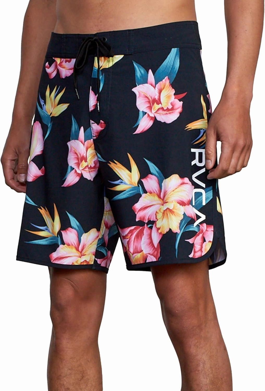 RVCA Men's Standard 4-Way Stretch Fixed Waist 18 Inch Boardshort