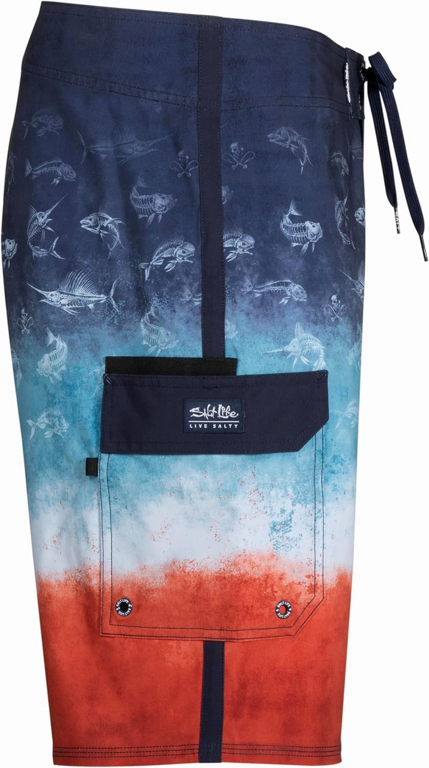 Salt Life Men's Ameritude Boardshorts