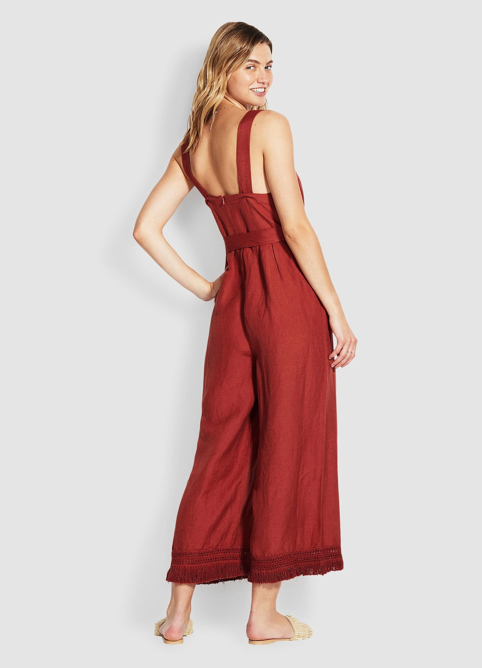 Scarlet Jumpsuit - Rust