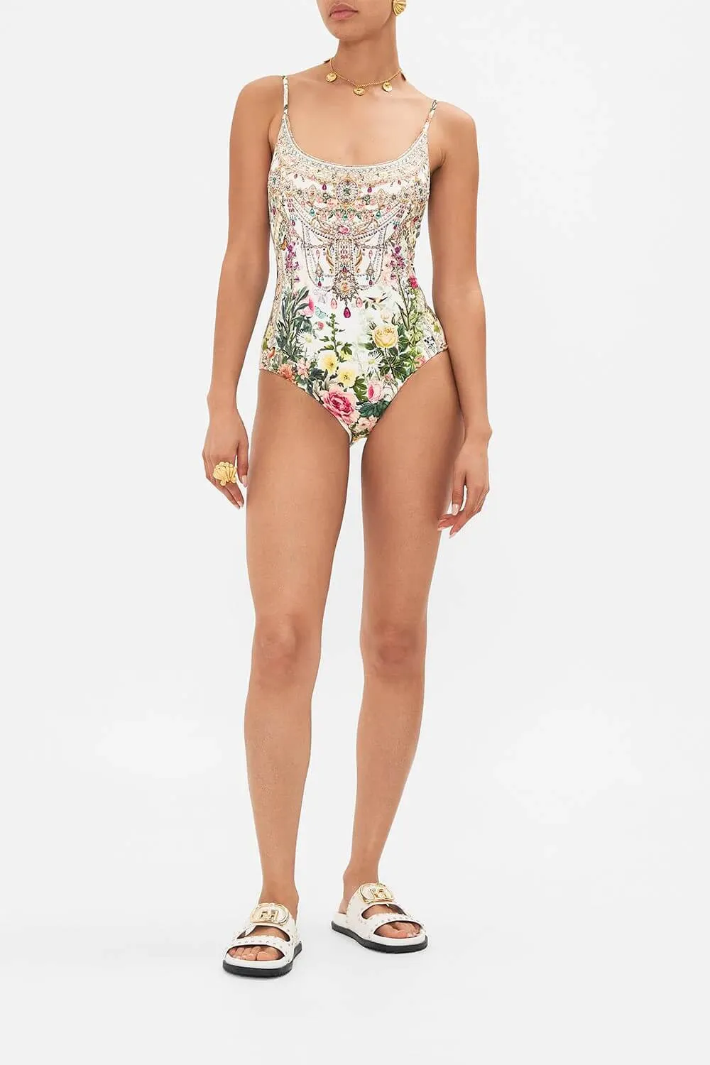 Scoop Neck One Piece, Renaissance Romance, B-C Cup