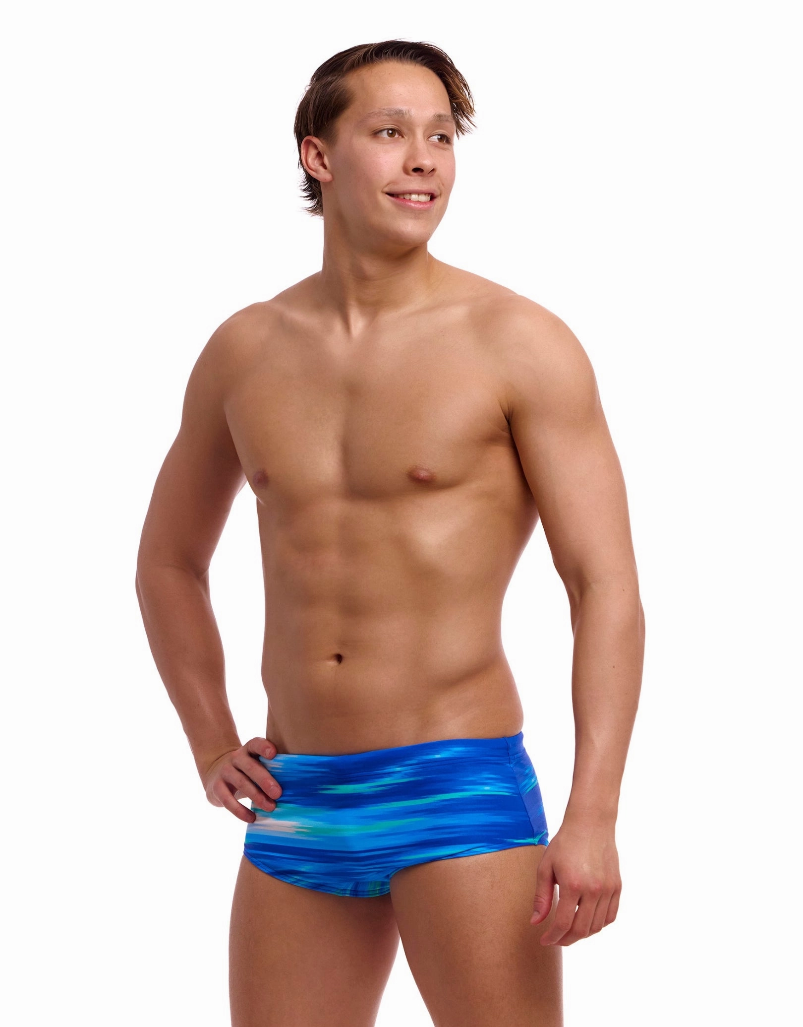 Sea Breeze Sidewinder Swim Trunks - Blue