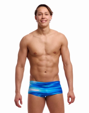Sea Breeze Sidewinder Swim Trunks - Blue
