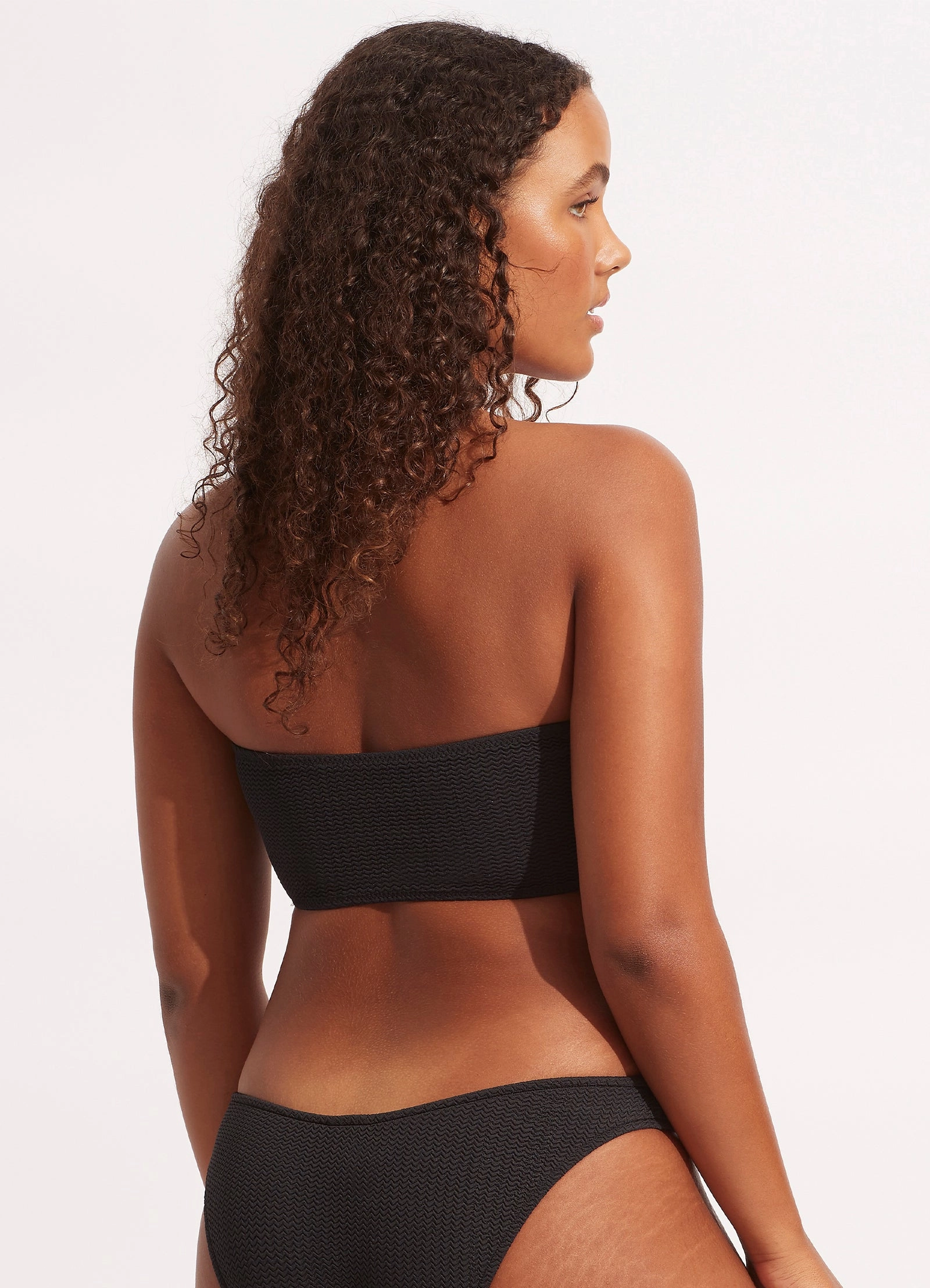 Sea Dive Tube Top - Black