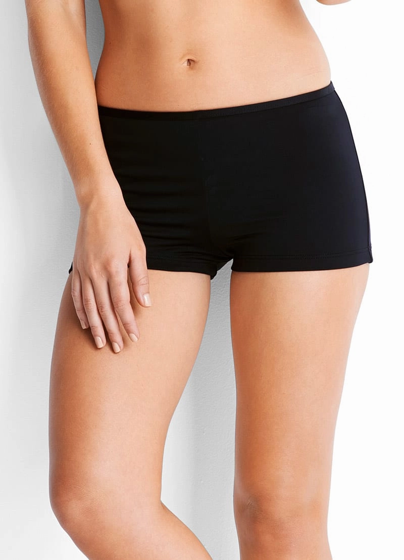 Seafolly Boyleg Bikini Pant - Black