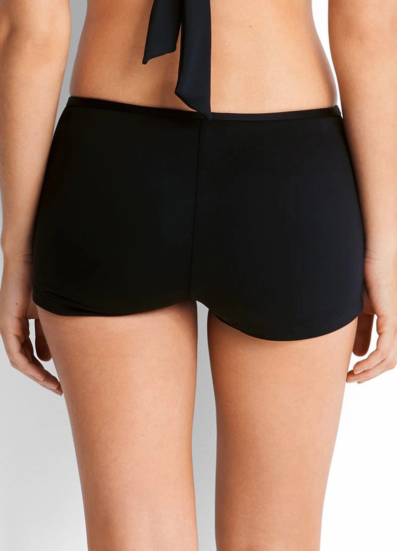 Seafolly Boyleg Bikini Pant - Black