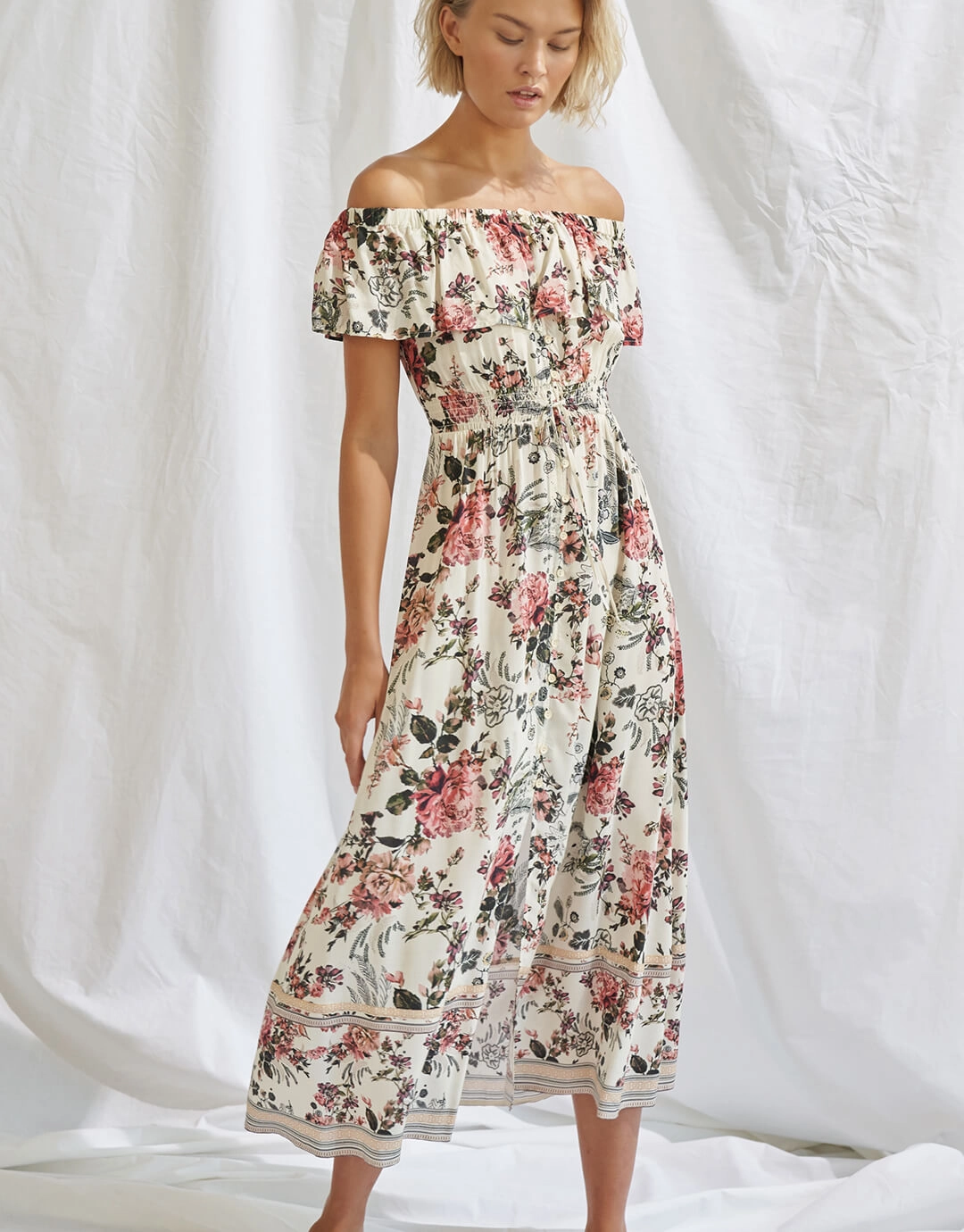 Secret Garden Off The Shoulder Dress