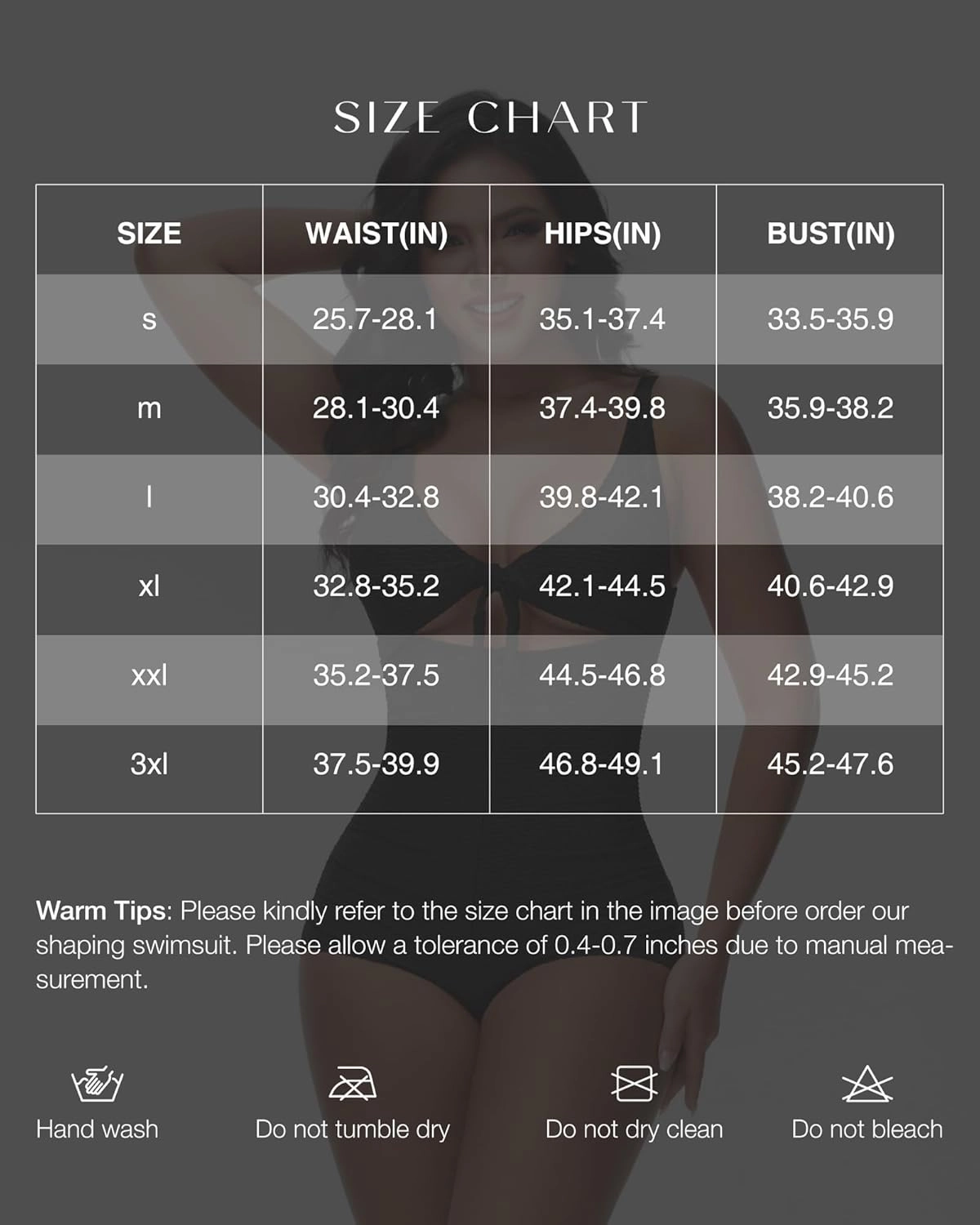 SHAPSHE Women's Tummy Control Swimsuit One Piece Slimming Bathing Suit Cutout Tie Knot Front Bikini Push Up Swimwear