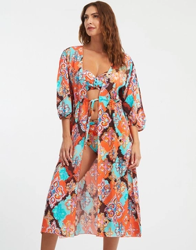 Sheila Maxi Kaftan - Multi
