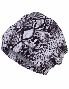 Shower Cap - Black/White