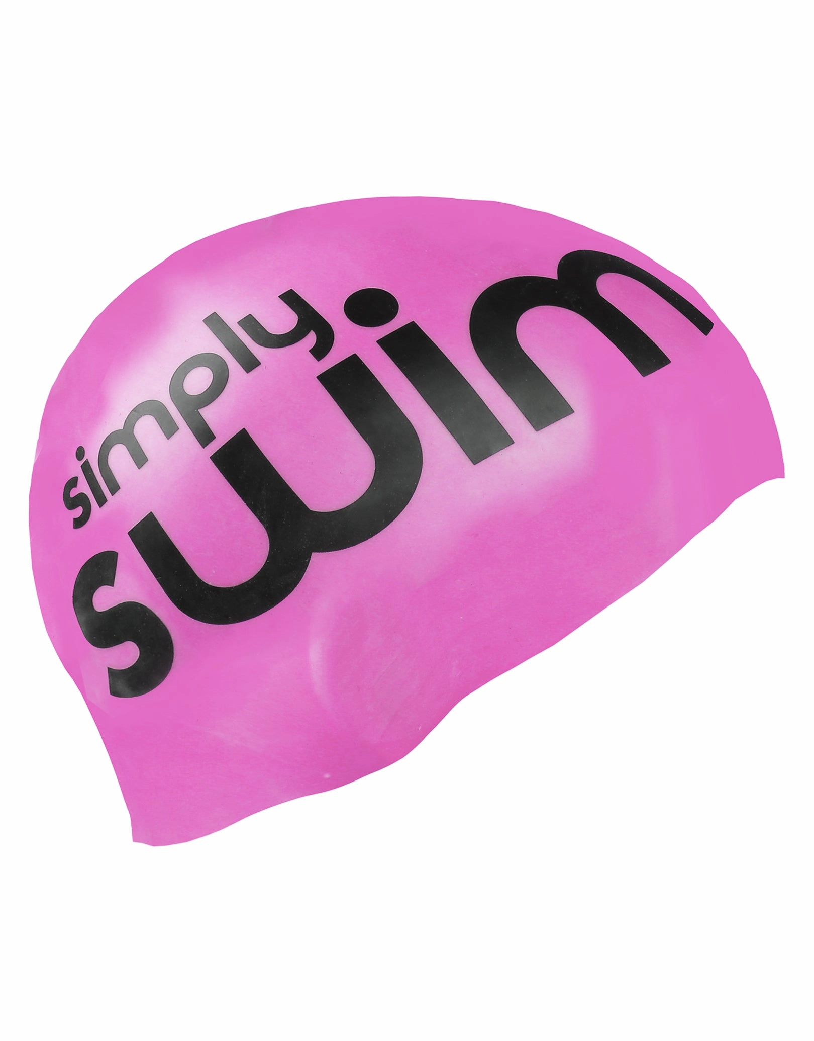Silicone Swim Cap - High Vis Pink