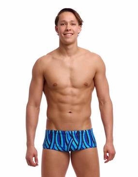 Snork City Sidewinder Swim Trunks - Blue