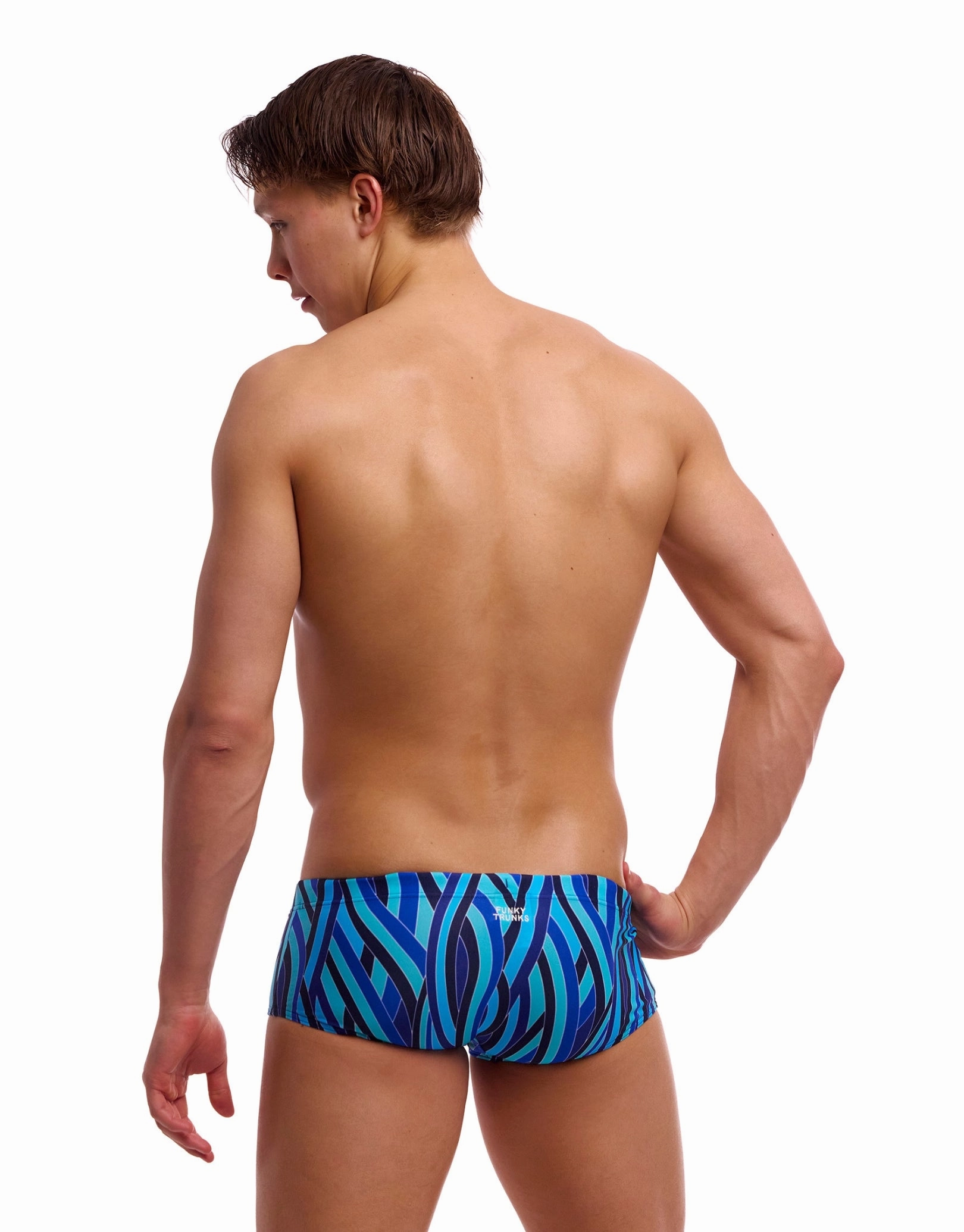 Snork City Sidewinder Swim Trunks - Blue