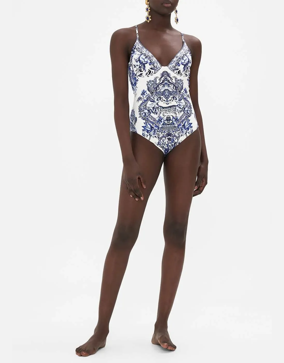 Soft Cup Underwire One Piece, Glaze And Graze, C-D Cup