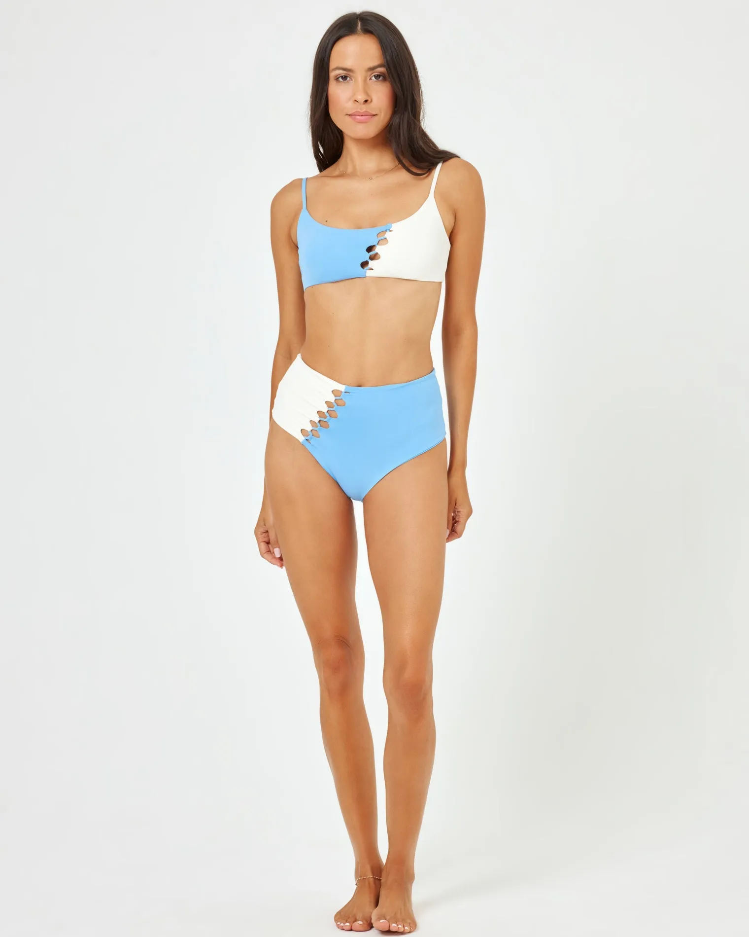 Solstice Bikini Bottom - Aura-Cream