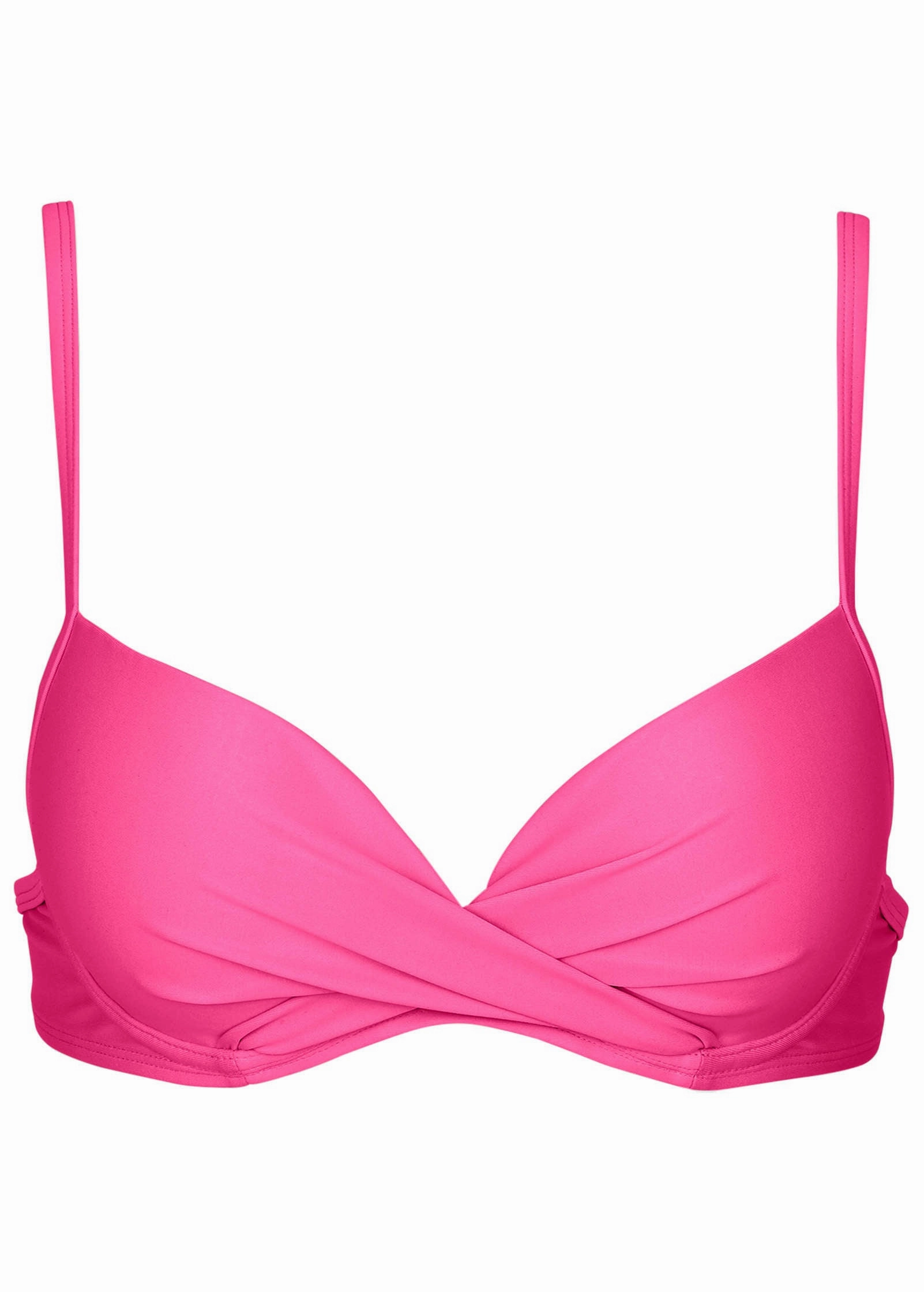 South Beach Push-Up Top - Hot Pink