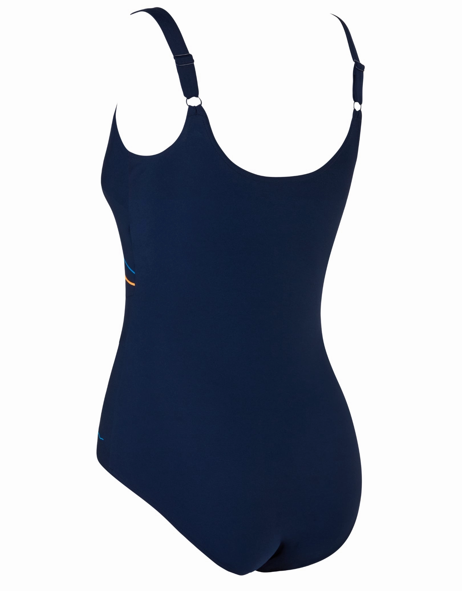 Spatial Adjustable Macmaster Scoopback Swimsuit - Navy