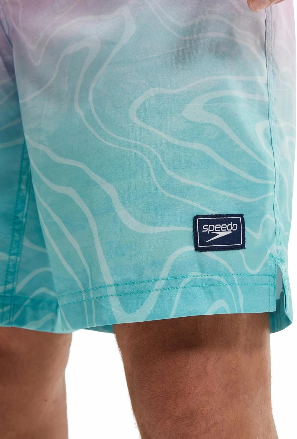 Speedo Men's Swim Trunk Knee Length Boardshort Bondi Printed