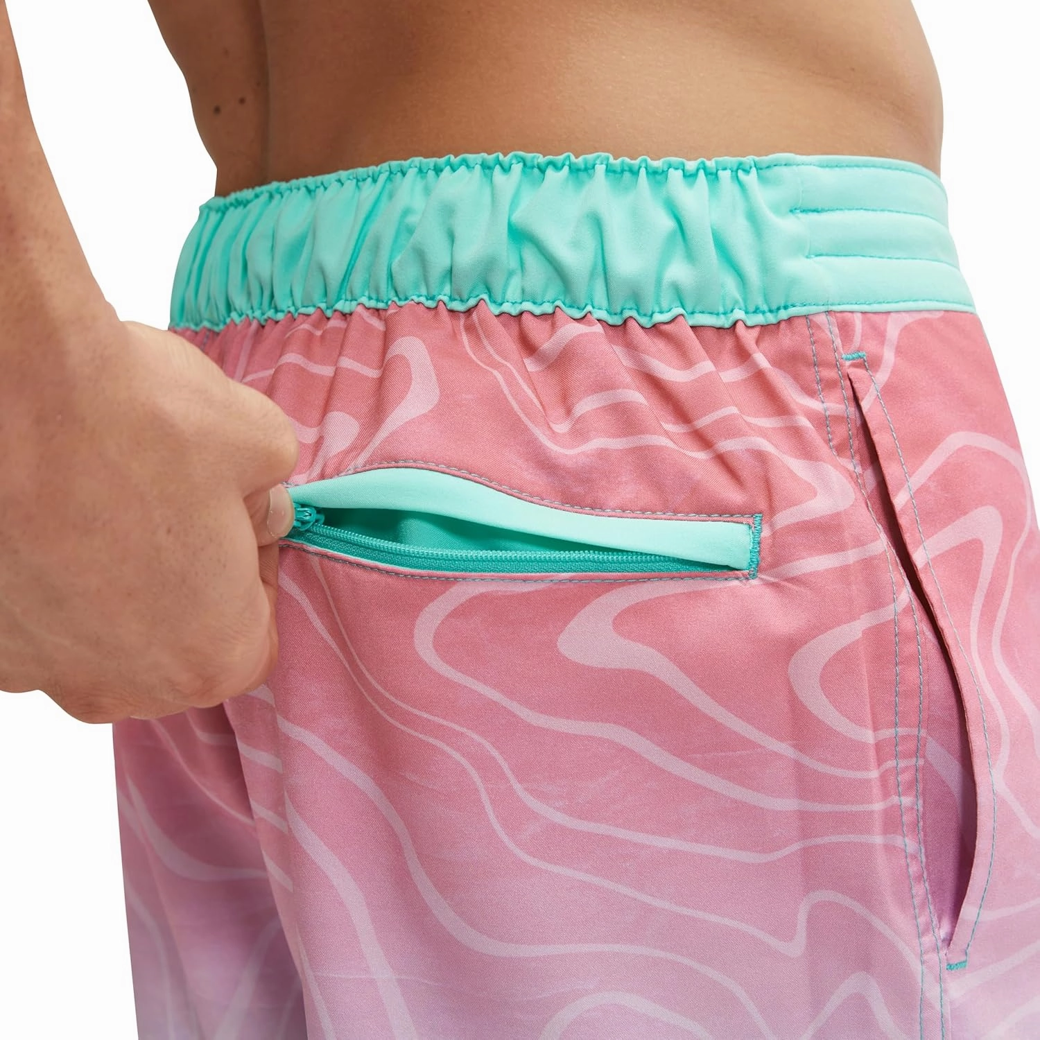 Speedo Men's Swim Trunk Knee Length Boardshort Bondi Printed
