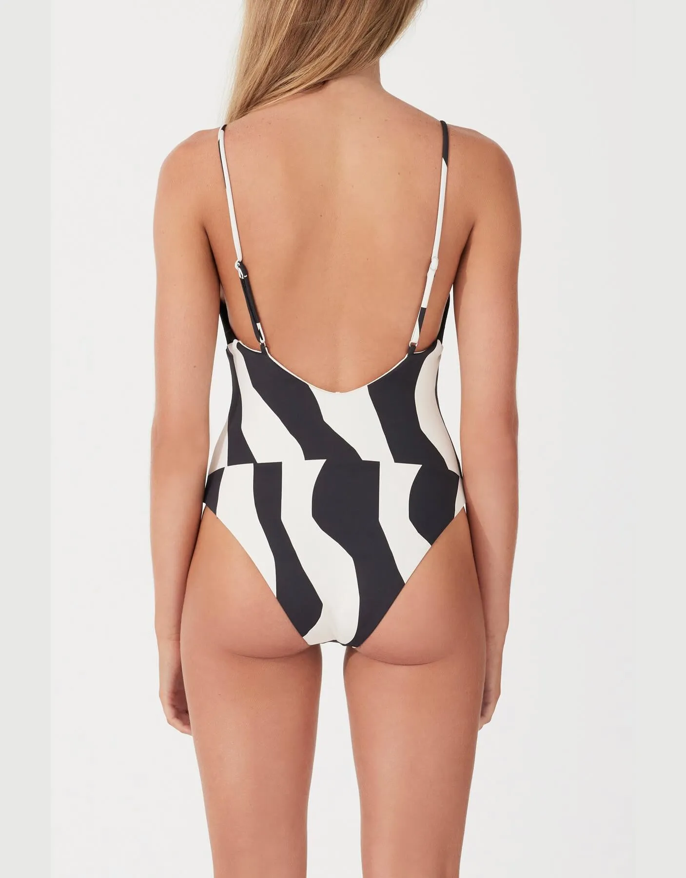 Splice Contrast One Piece