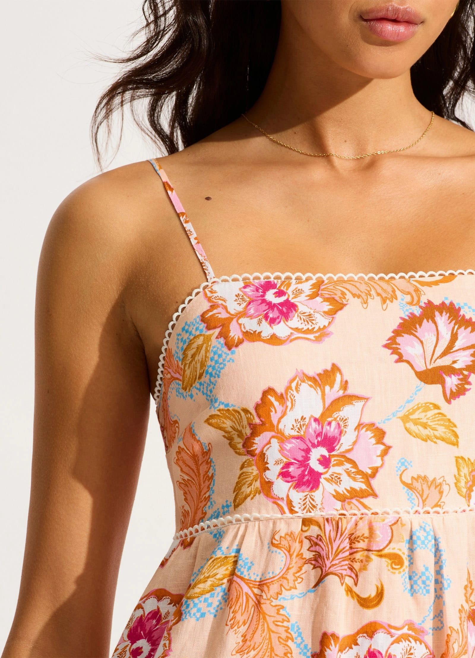 Spring Festival Midi Dress - Nectar