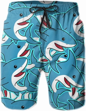Stop Looking at My Cock Men's Swim Trunks, Funny Quick Dry Beach Board Shorts with Mesh Lining and Pockets