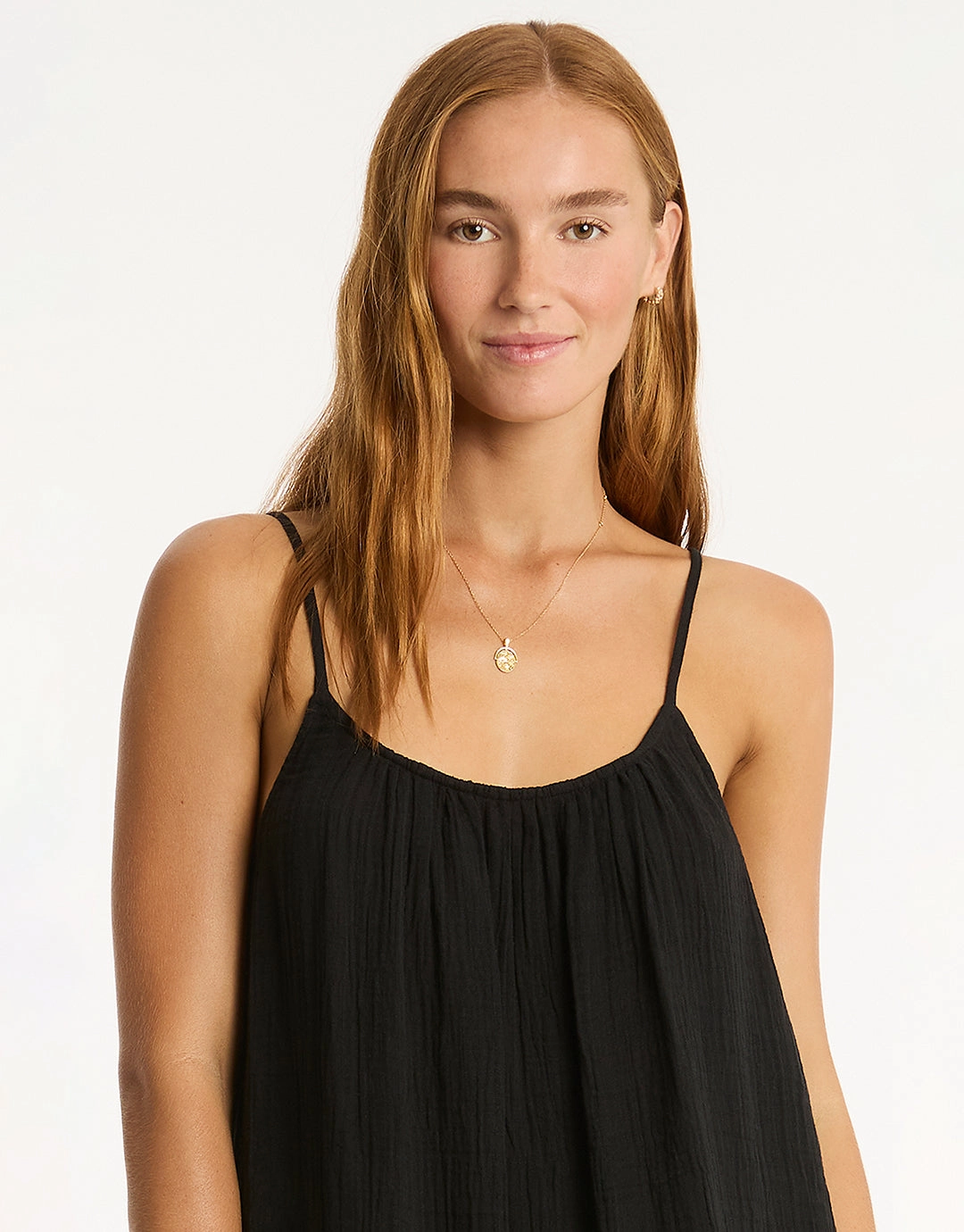 Sunset Short Sundress - Black