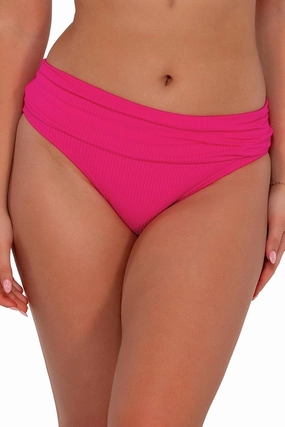 Sunsets Women's Standard Unforgettable Shirred Band Bikini Bottom Swimsuit