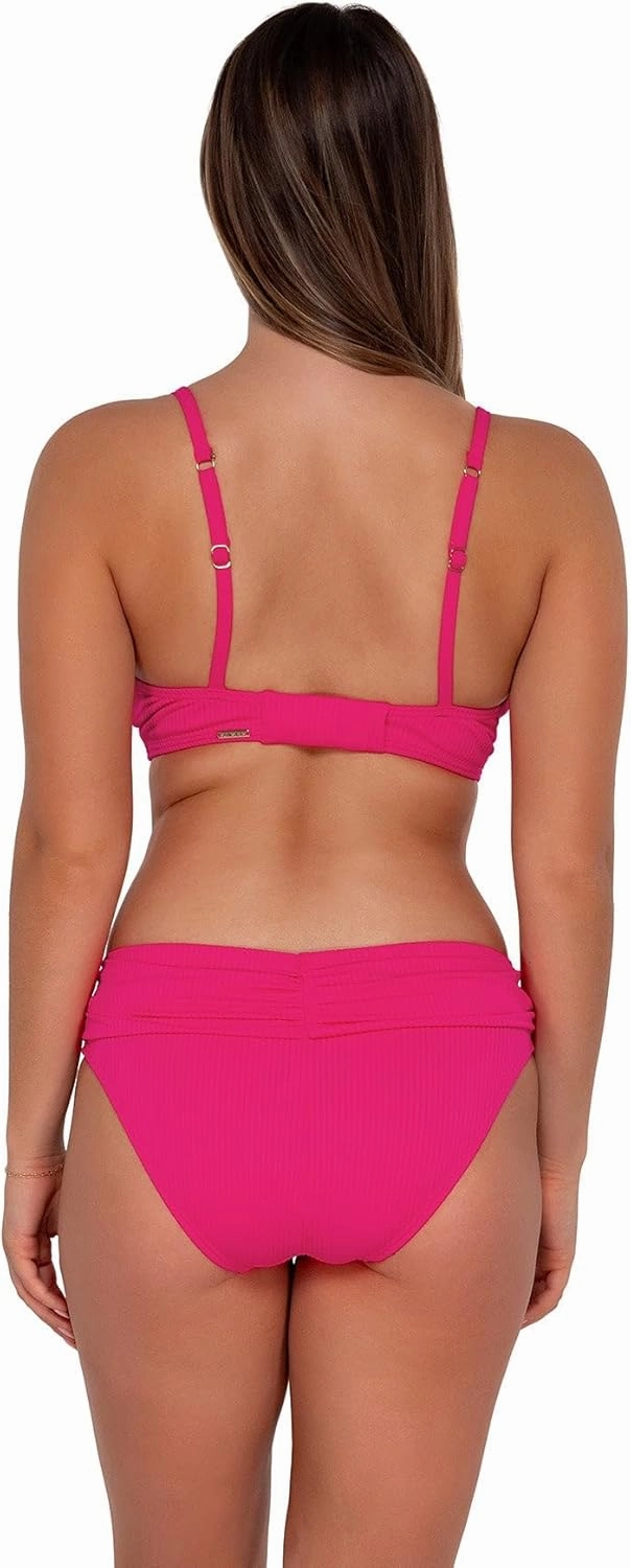 Sunsets Women's Standard Unforgettable Shirred Band Bikini Bottom Swimsuit