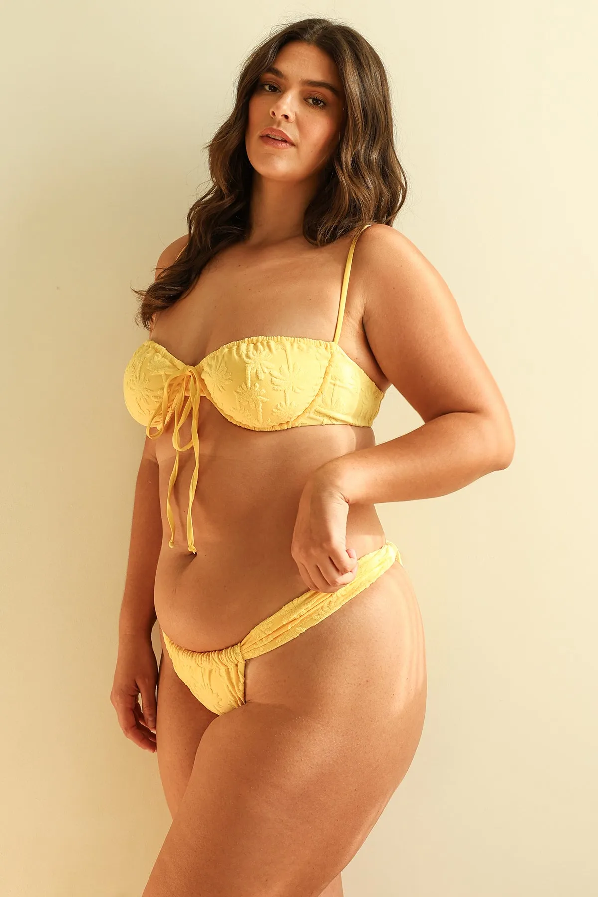 Sunshine Palms Underwire Super Cheeky Set